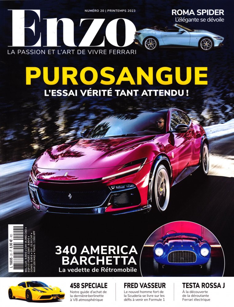 Numéro 20 magazine Enzo