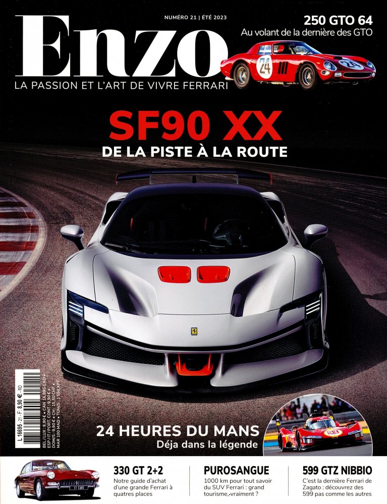 Numéro 21 magazine Enzo