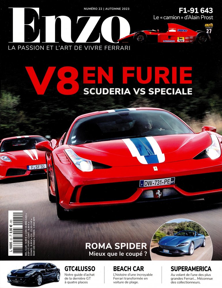 Numéro 22 magazine Enzo