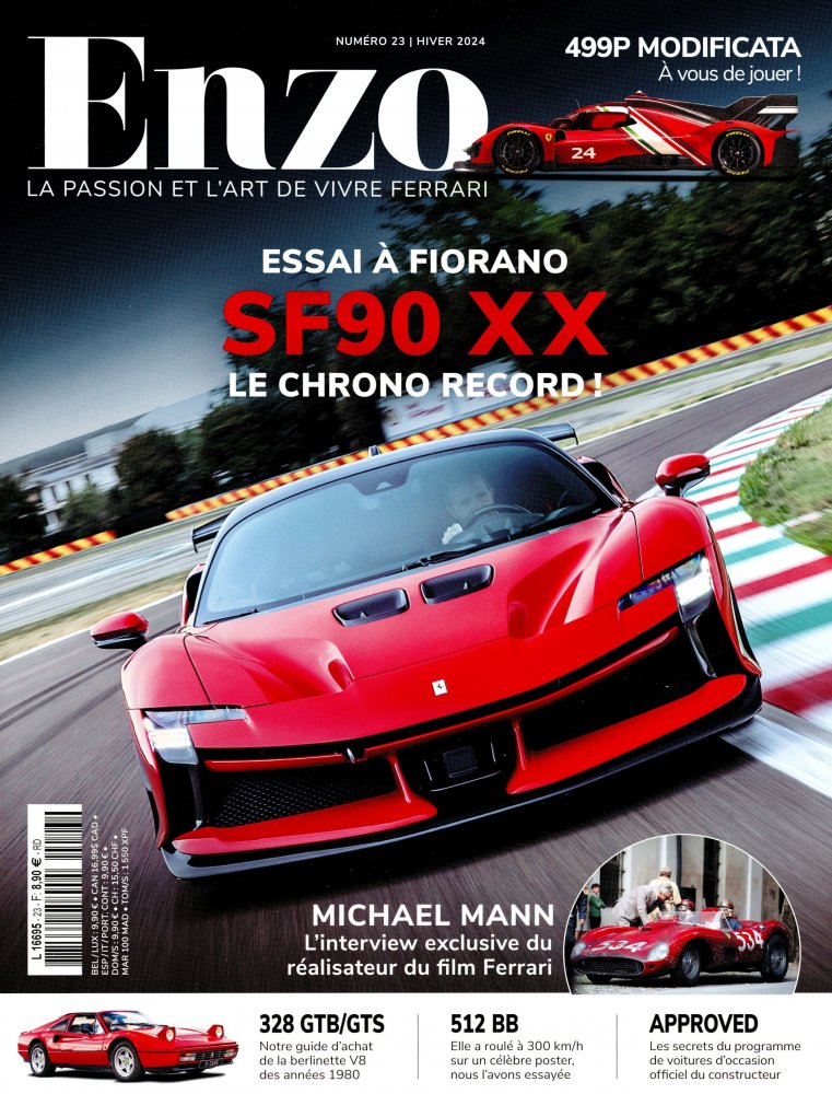 Numéro 23 magazine Enzo