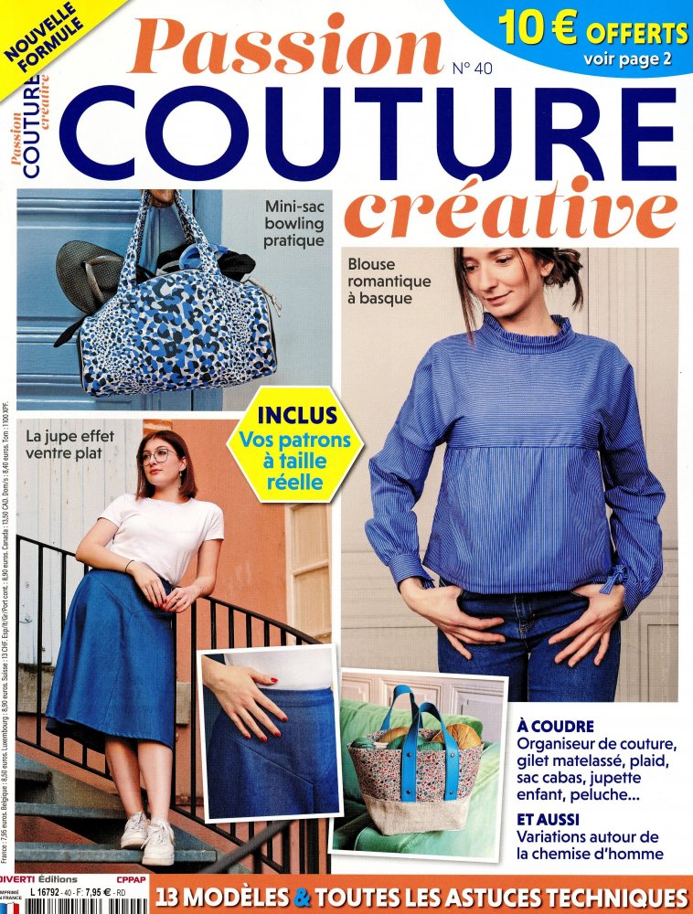 Numéro 40 magazine Passion Couture Créative