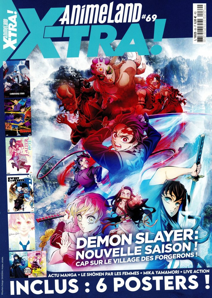 Numéro 69 magazine AnimeLand X-Tra
