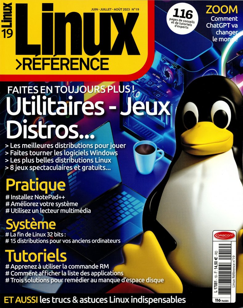 Numéro 19 magazine Linux Référence
