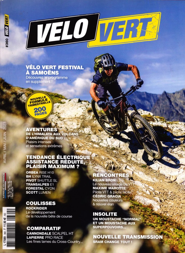 Numéro 360 magazine Vélo Vert