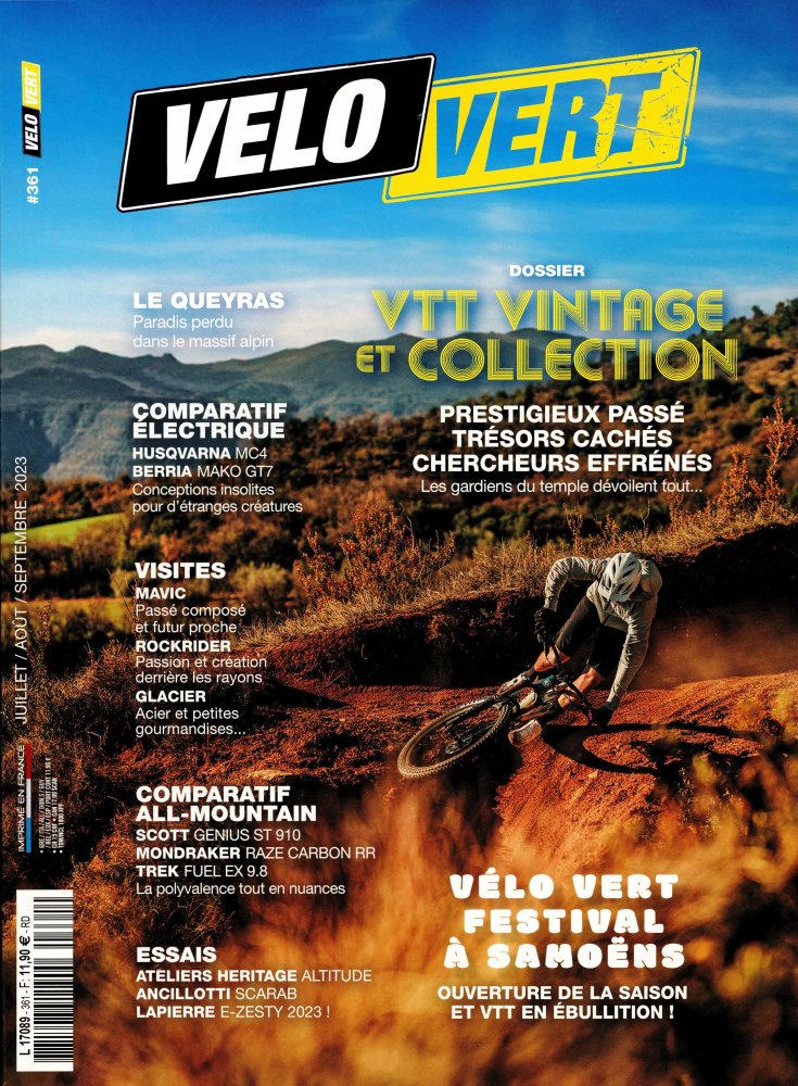 Numéro 361 magazine Vélo Vert