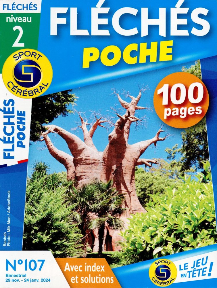 Numéro 107 magazine SC Fléchés Poche Niv 2