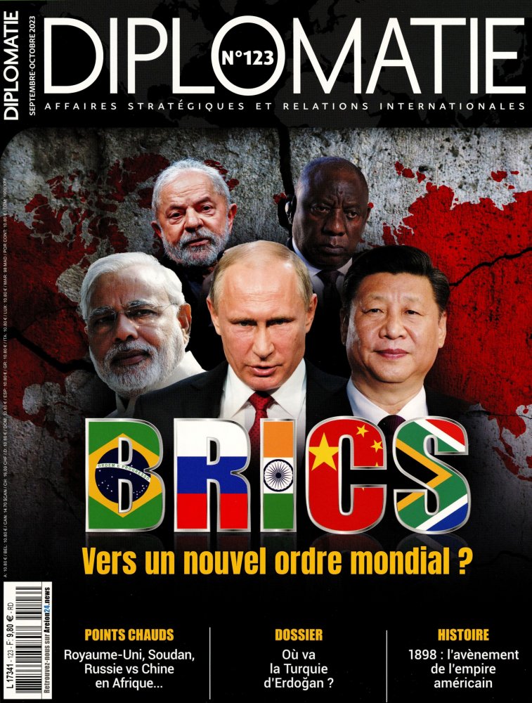 Numéro 123 magazine Diplomatie