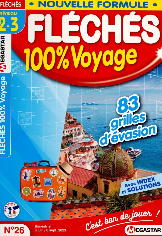 Numéro 26 magazine MG Fléchés Voyage niv.2