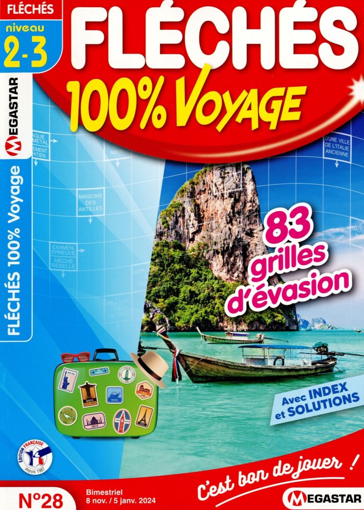 Numéro 28 magazine MG Fléchés Voyage niv.2