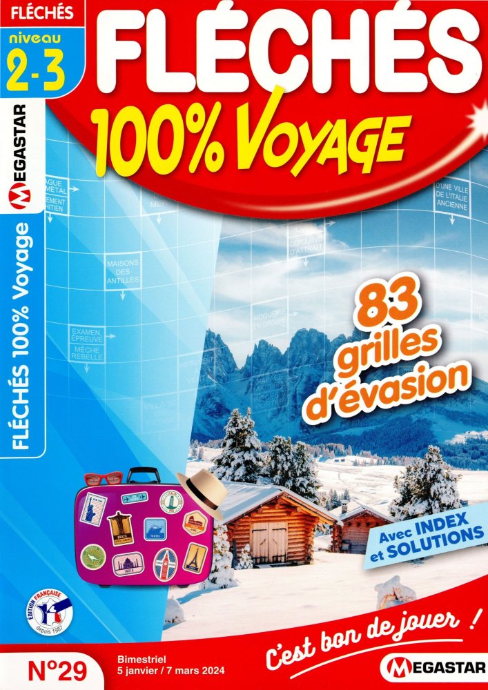 Numéro 29 magazine MG Fléchés Voyage niv.2