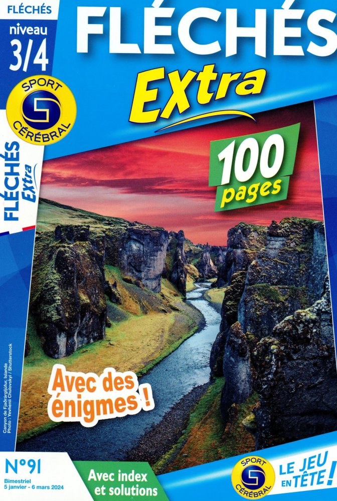 Numéro 91 magazine SC Fléchés Extra Niveau 3/4