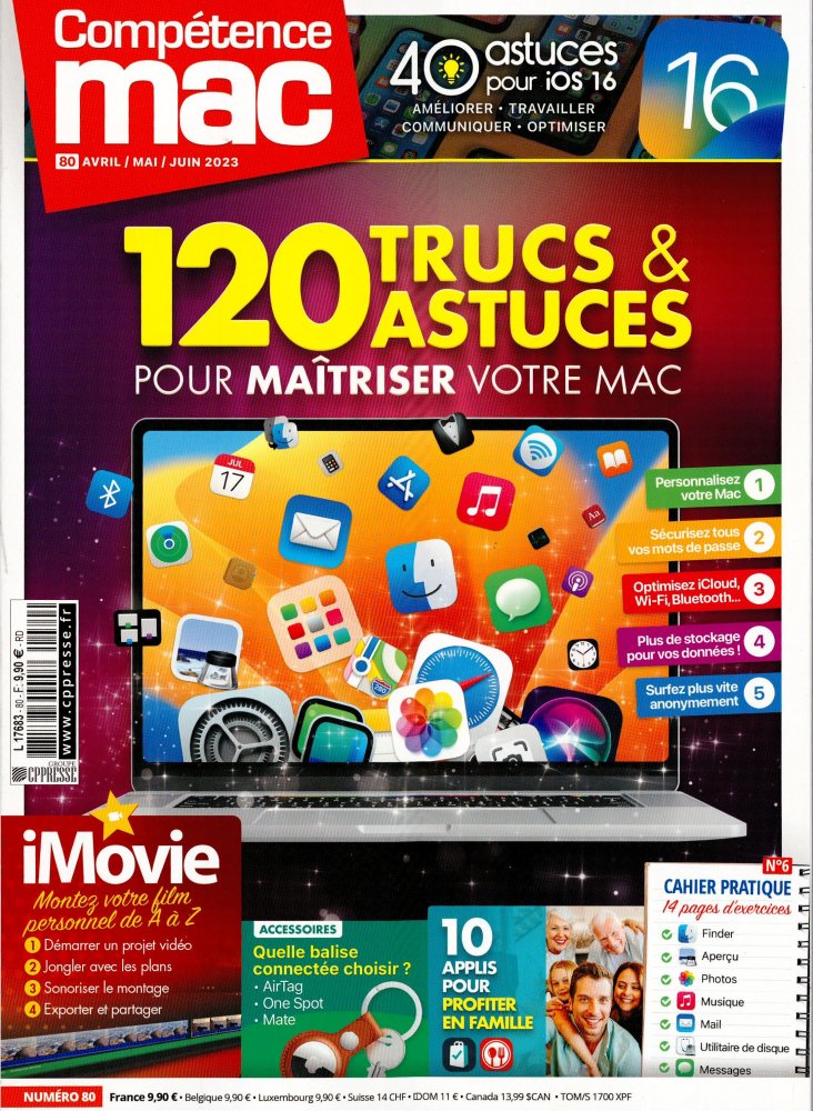 Numéro 80 magazine Compétence Mac