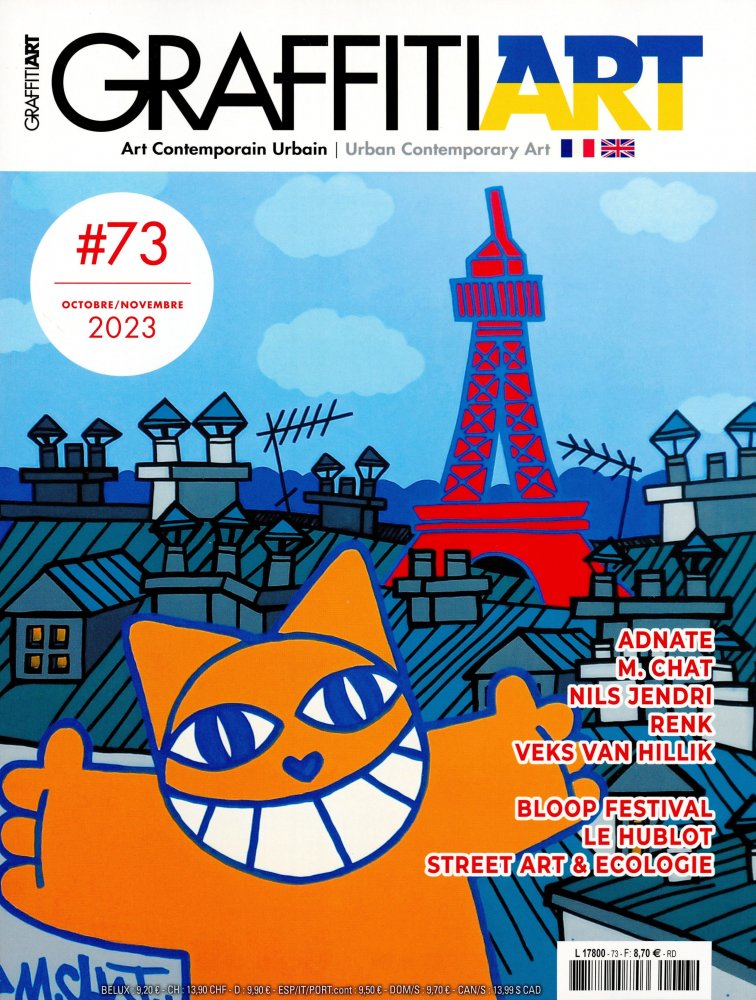 Numéro 73 magazine GraffitiArt