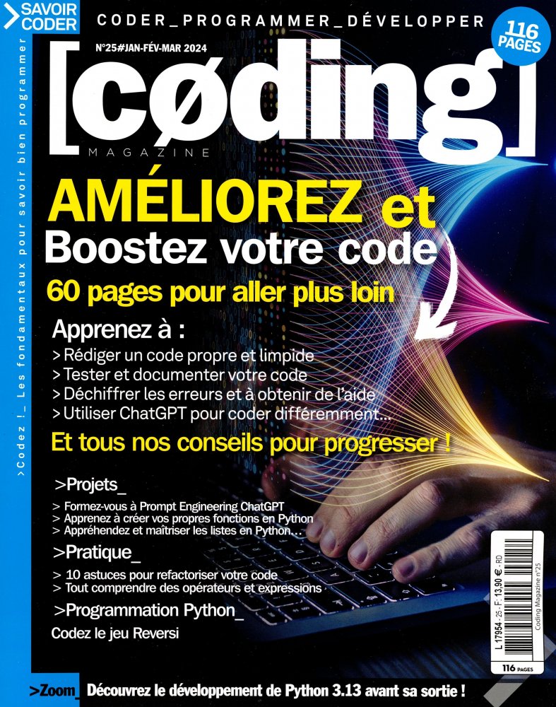 Numéro 25 magazine Coding Magazine