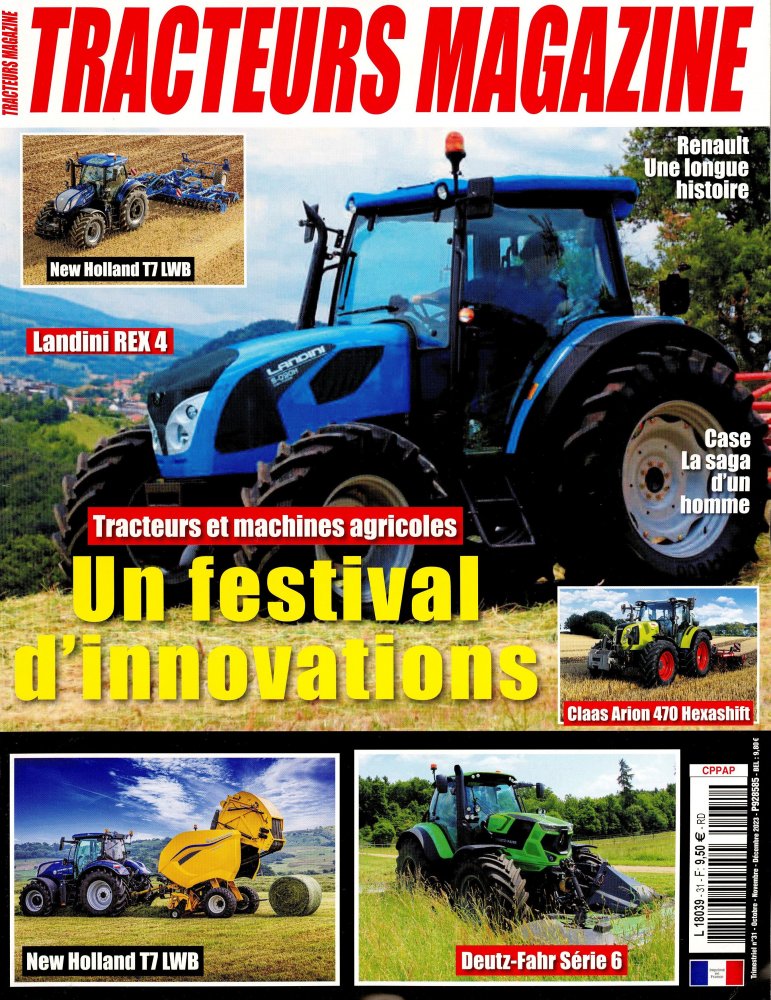 Numéro 31 magazine Tracteurs Magazine