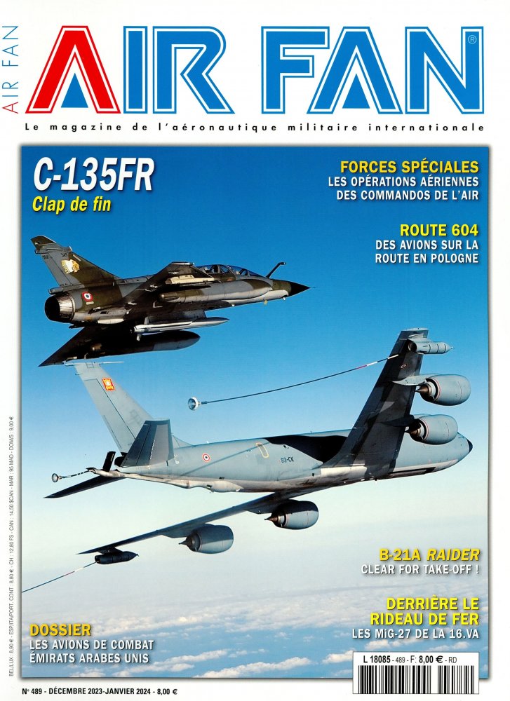 Numéro 489 magazine Air Fan