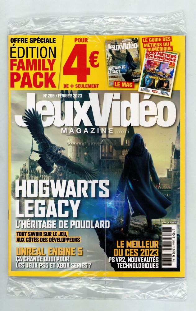 Numéro 265 magazine Jeux Vidéo Family Pack