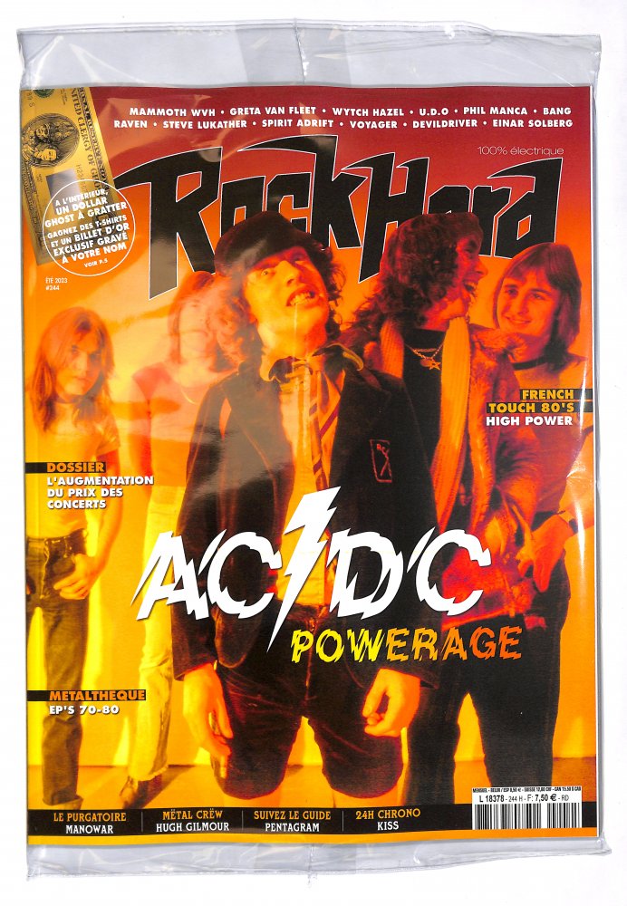 Numéro 244 magazine Rock Hard