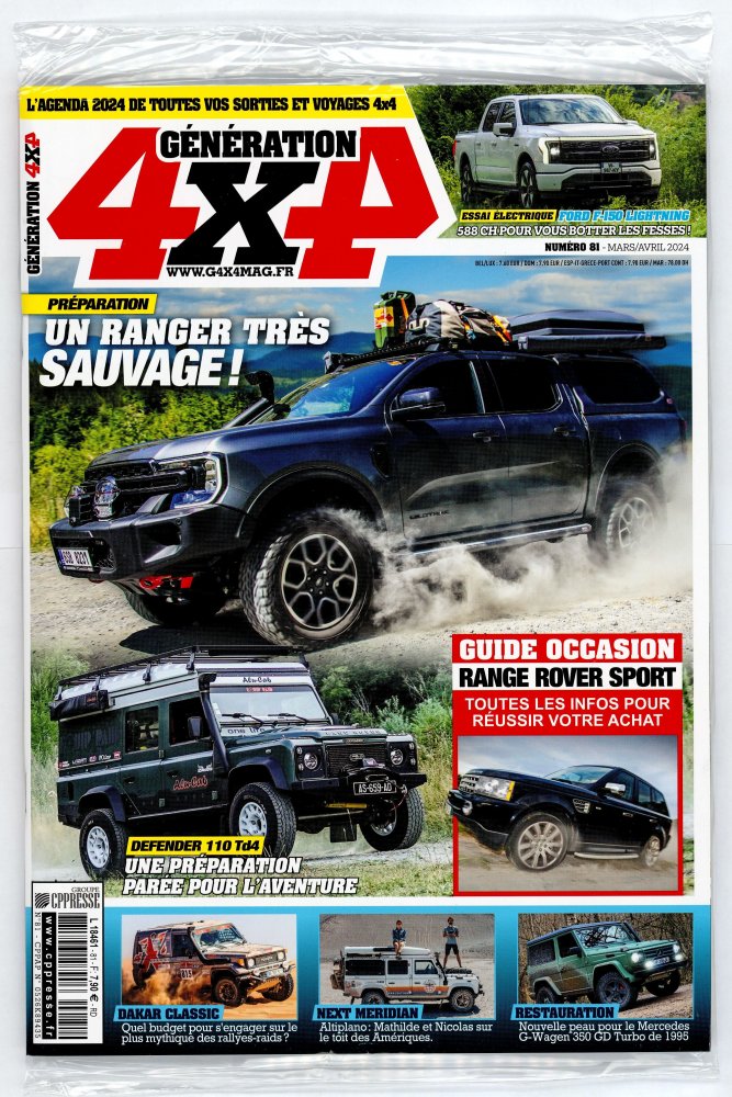 Numéro 81 magazine Pack Génération 4x4 + 1 magazine