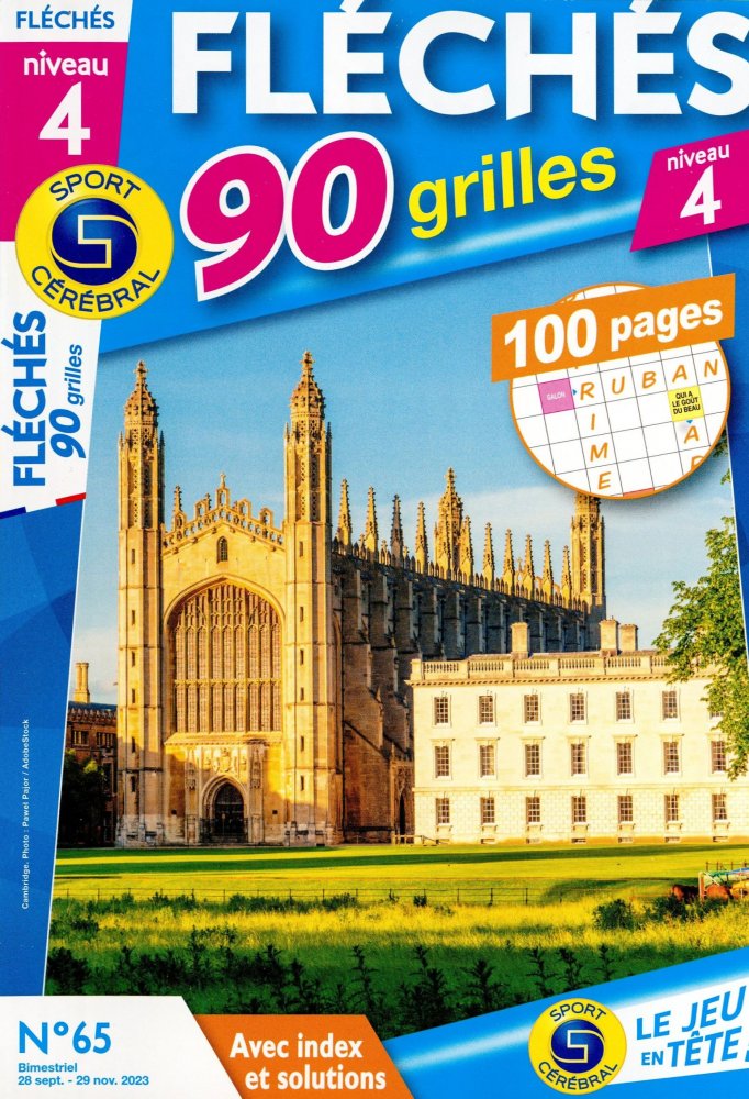 Numéro 65 magazine SC Fléchés 90 Grilles Niv 4