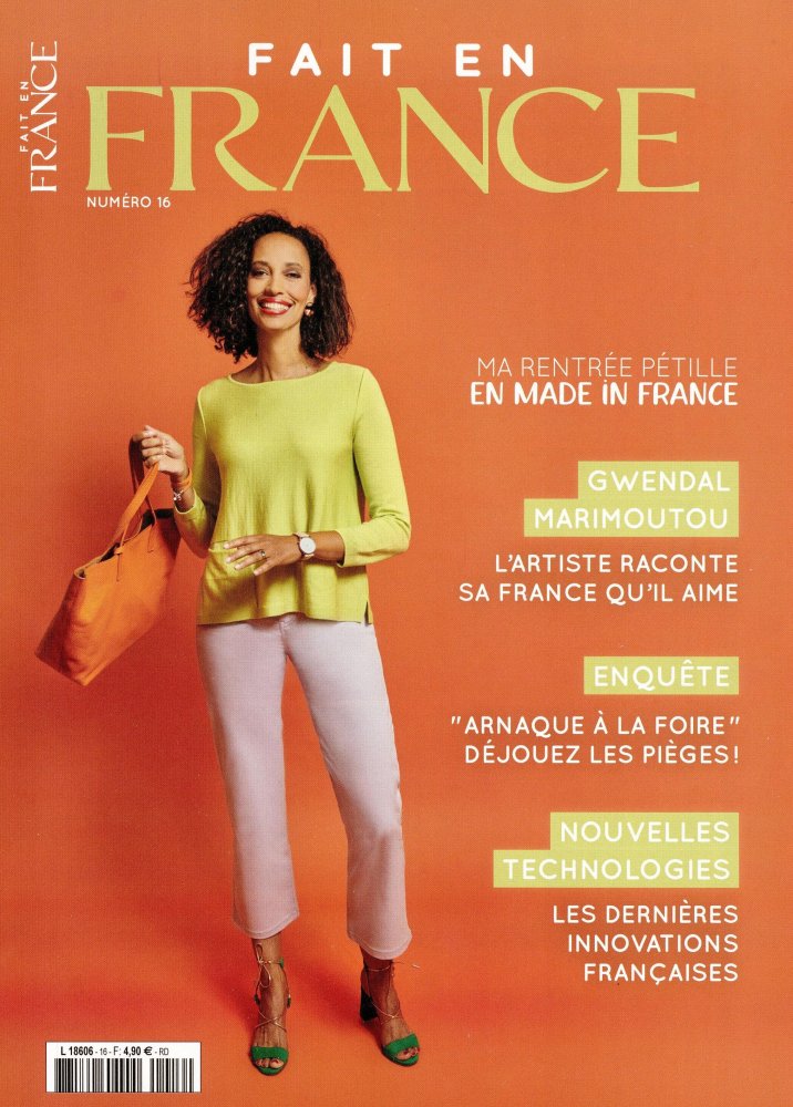 Numéro 16 magazine Fait en France