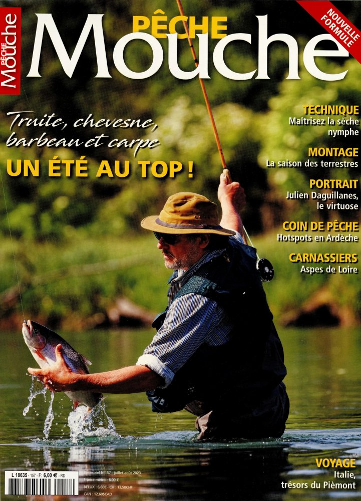 Numéro 157 magazine Pêche Mouche