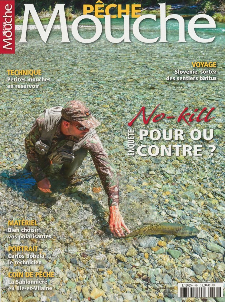 Numéro 158 magazine Pêche Mouche