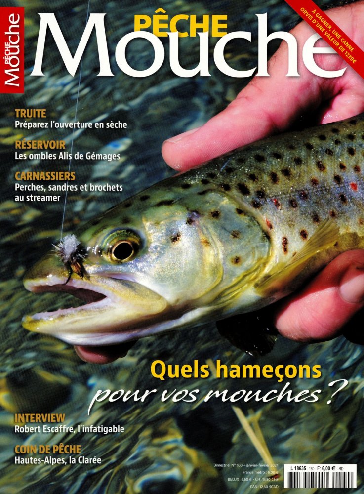 Numéro 160 magazine Pêche Mouche
