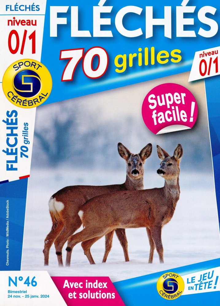 Numéro 46 magazine SC Fléchés 70 Grilles Niv 0-1