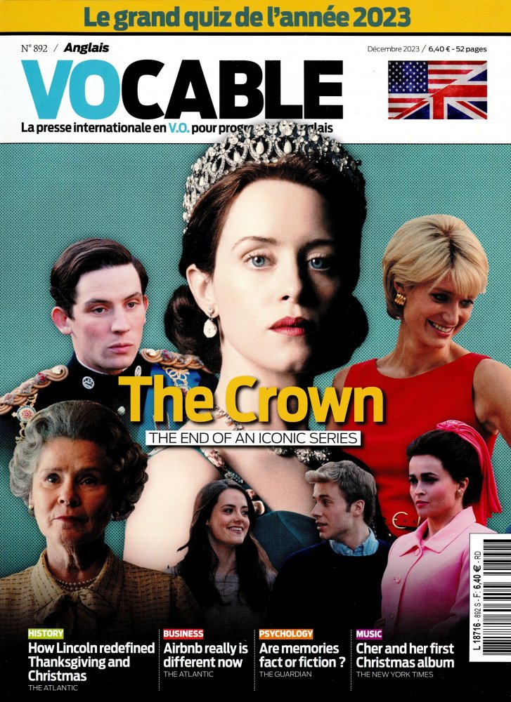 Numéro 892 magazine Vocable Anglais