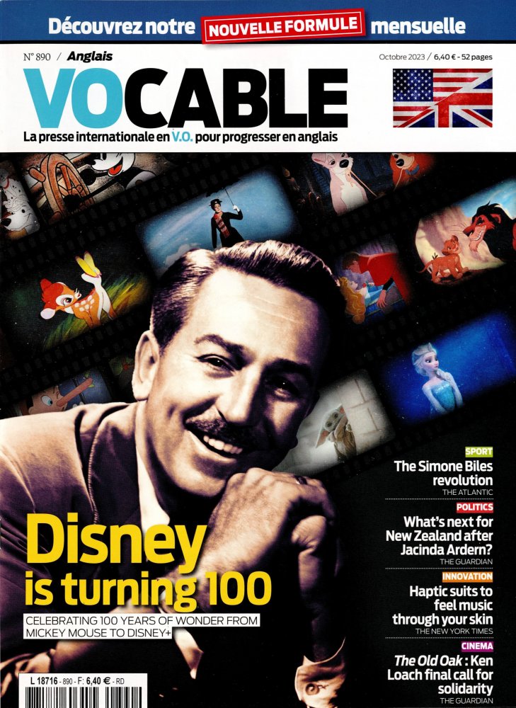 Numéro 890 magazine Vocable Anglais