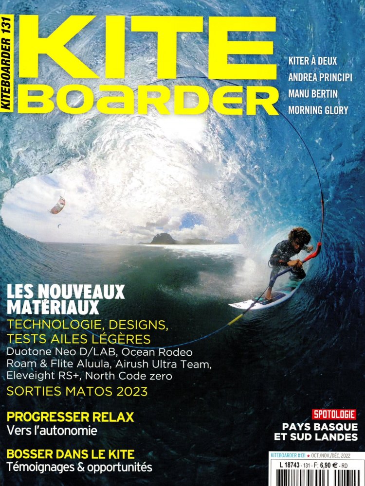 Numéro 131 magazine Kite Boarder
