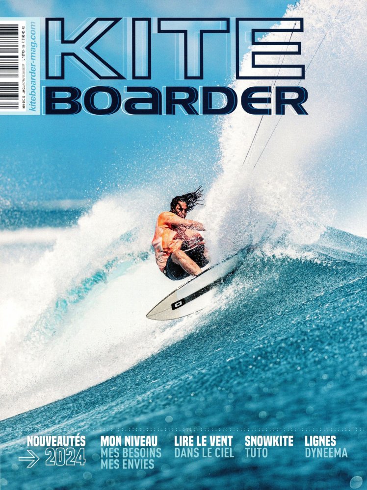 Numéro 136 magazine Kite Boarder