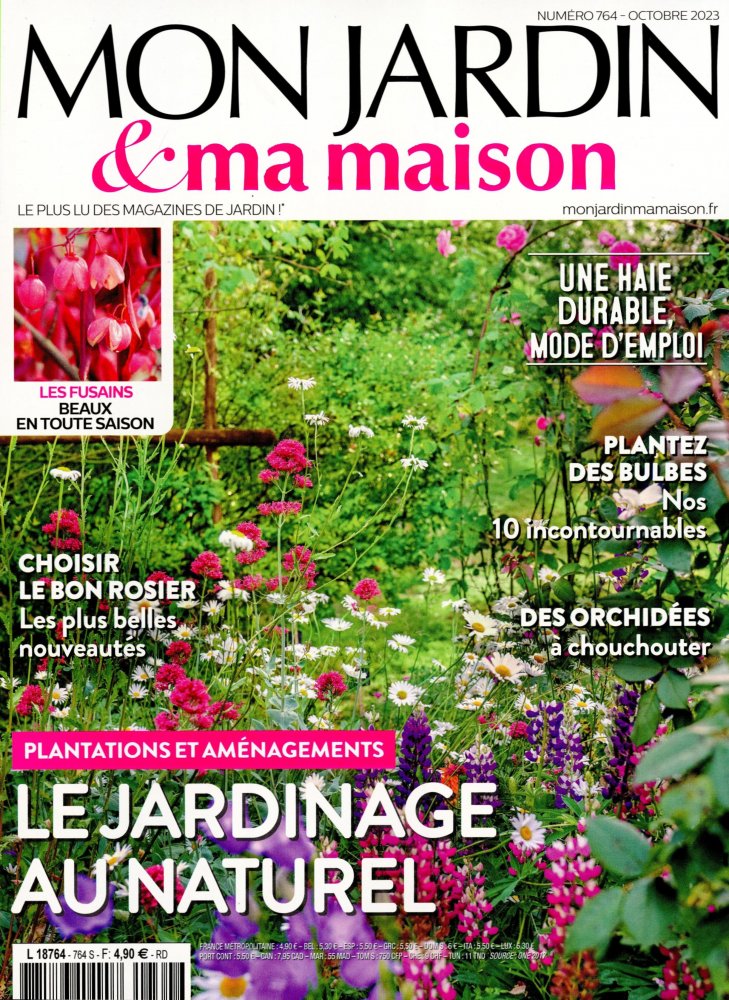Numéro 764 magazine Mon Jardin & ma maison