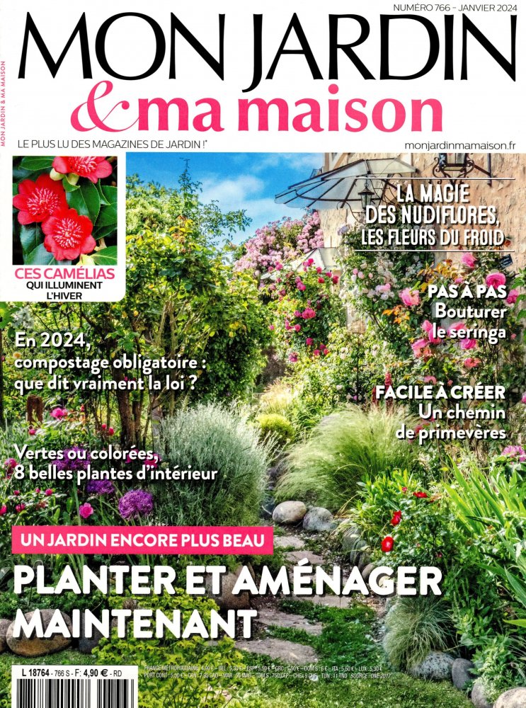 Numéro 766 magazine Mon Jardin & ma maison