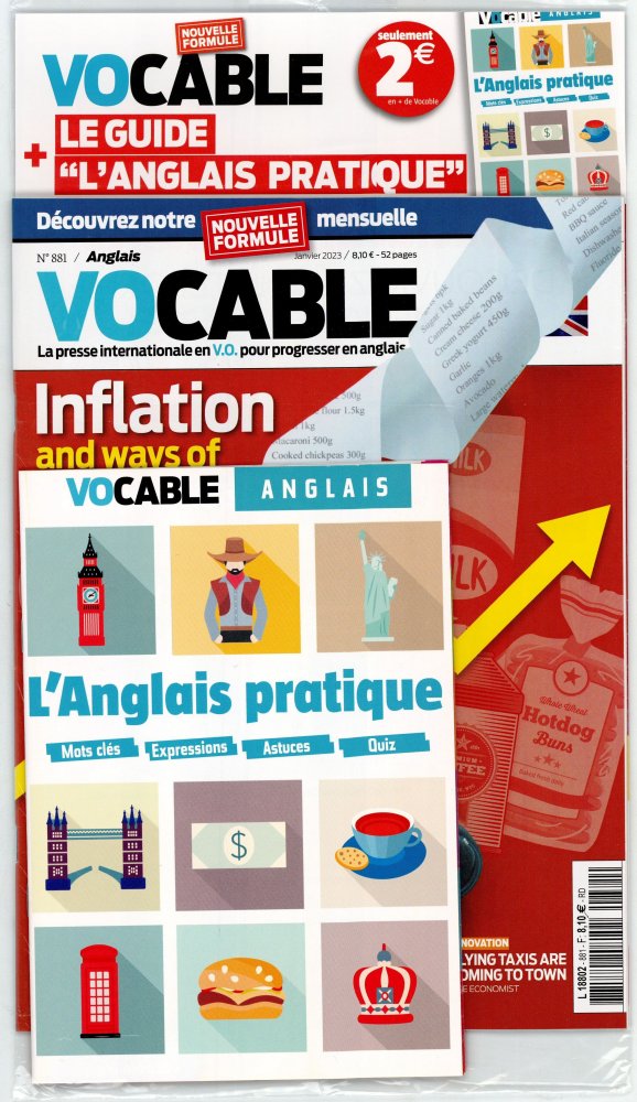 Numéro 881 magazine Vocable Anglais