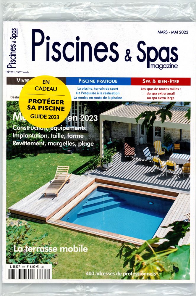 Numéro 261 magazine Piscines & Spas magazine