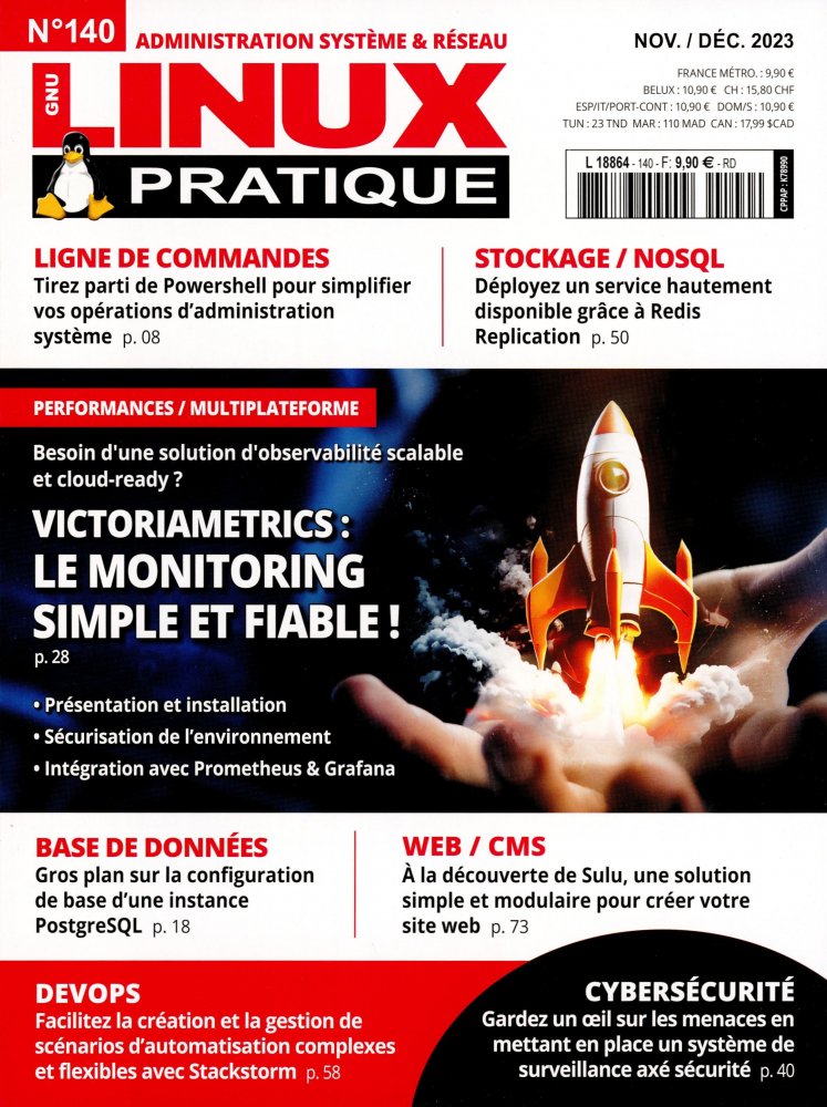 Numéro 140 magazine Linux Pratique Essentiel