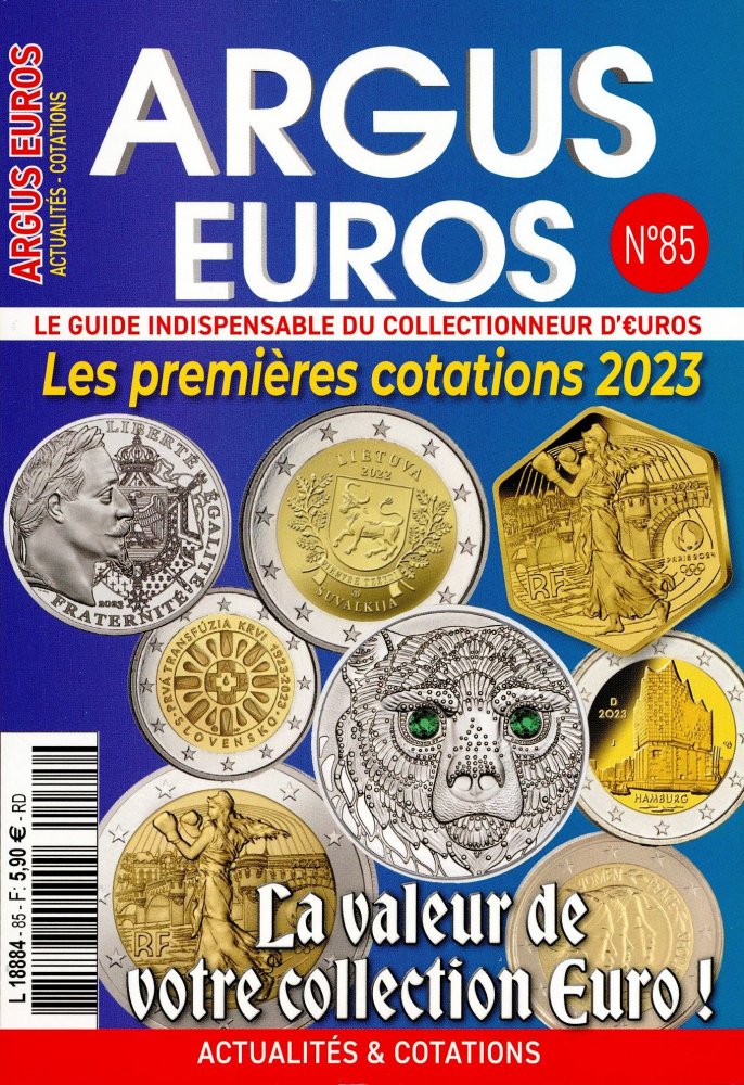 Numéro 85 magazine Argus Euros