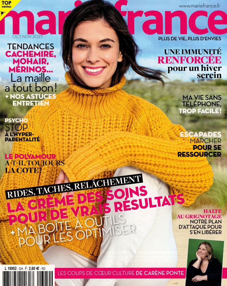 Numéro 324 magazine Marie France