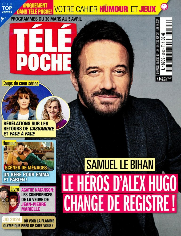Numéro 3033 magazine Télé Poche