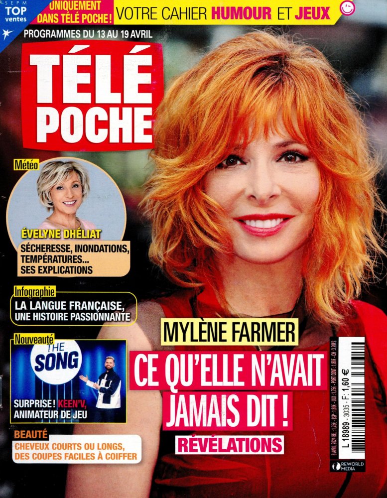 Numéro 3035 magazine Télé Poche