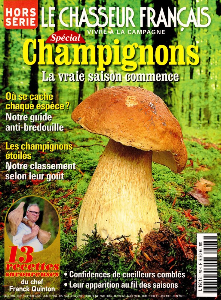 Numéro 135 magazine Le Chasseur Français Hors-série - Spécial Champignons