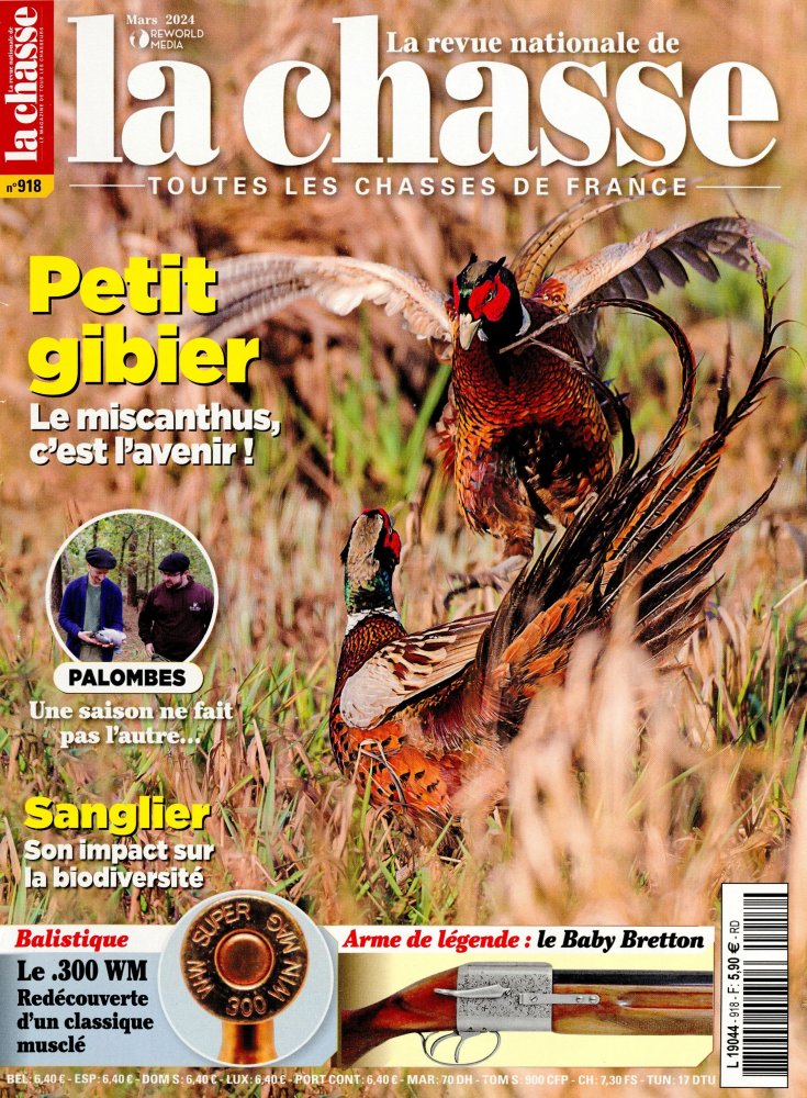 Numéro 918 magazine La Revue Nationale de la Chasse