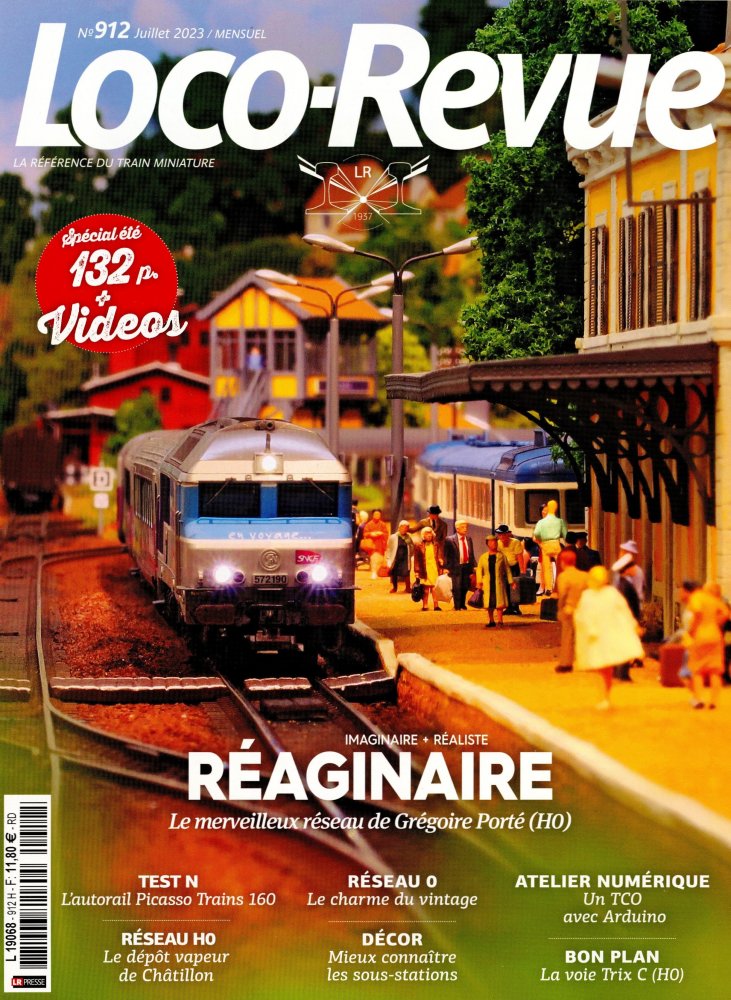 Numéro 912 magazine Loco-Revue