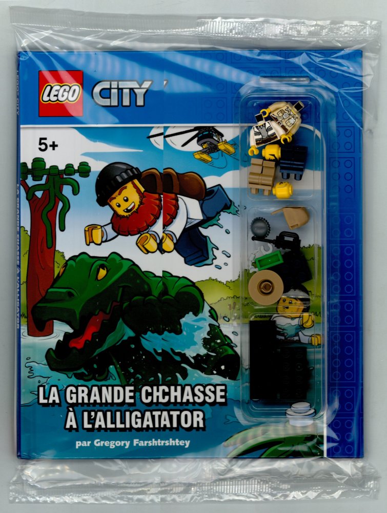 Numéro 38 magazine Lego city - La grande chasse à l'alligator