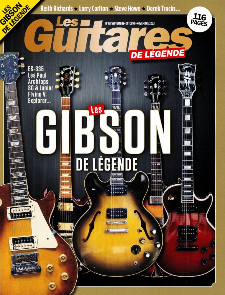Numéro 17 magazine Les Guitares De Légende