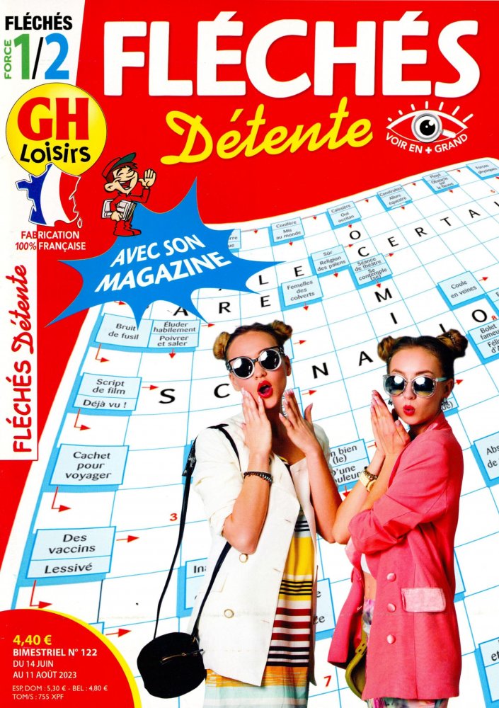 Numéro 122 magazine GH Fléchés Détente 1/2