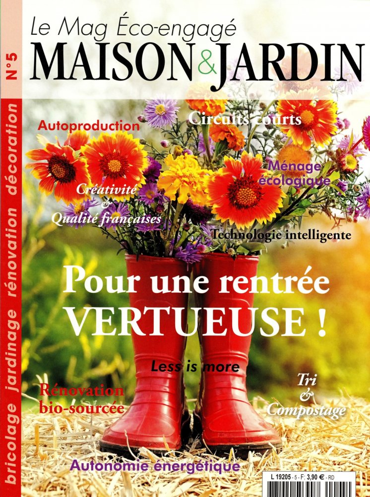 Numéro 5 magazine Maison & Jardin - Le Mag Écoengagé