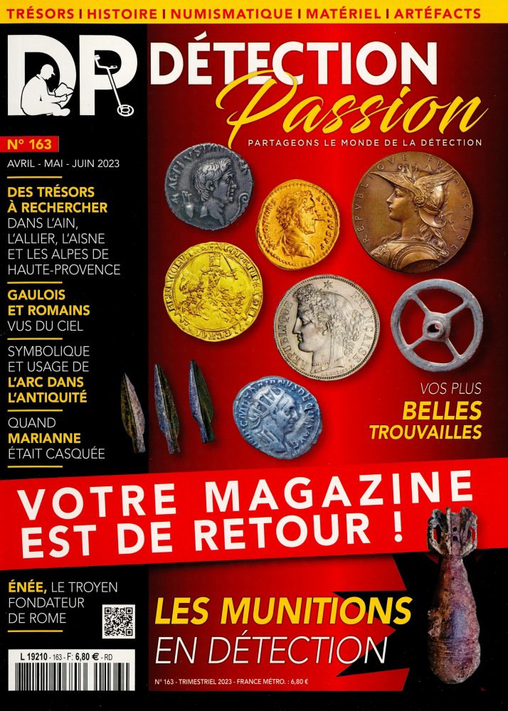 Numéro 163 magazine Détection Passion